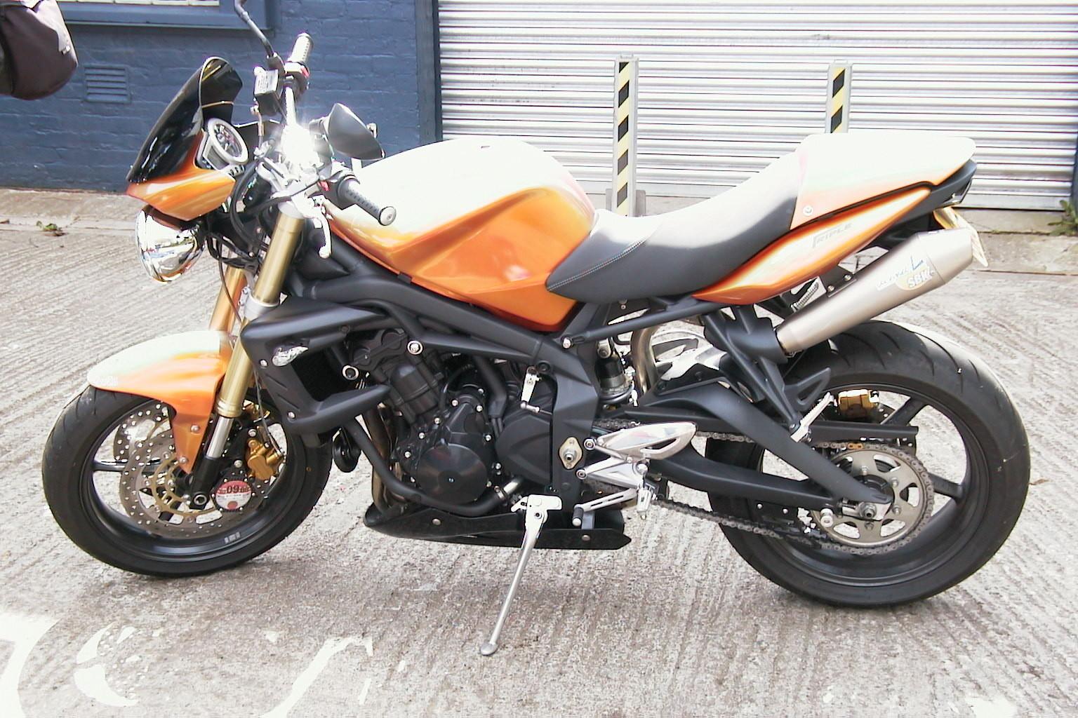 Street triple deals 675 2007